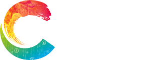 Congress logo white with rainbow over transparency